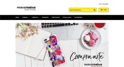 Desktop Screenshot of mariacreativa.com